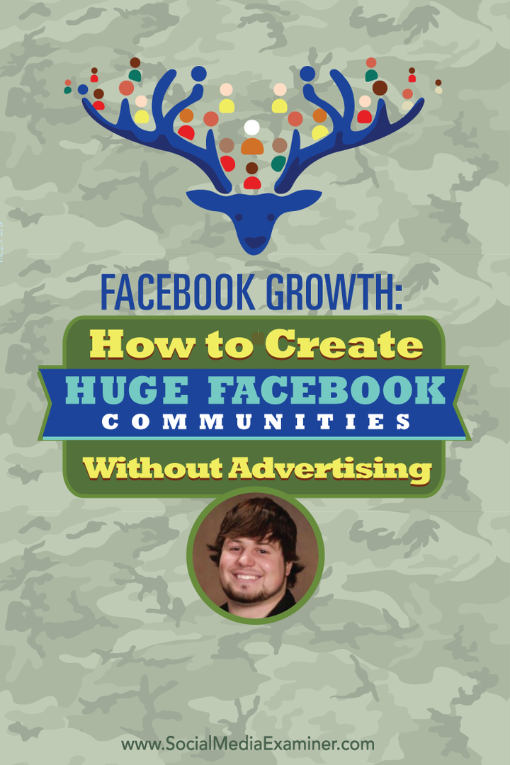 Crecimiento de Facebook: cómo crear enormes comunidades de Facebook sin publicidad: examinador de redes sociales