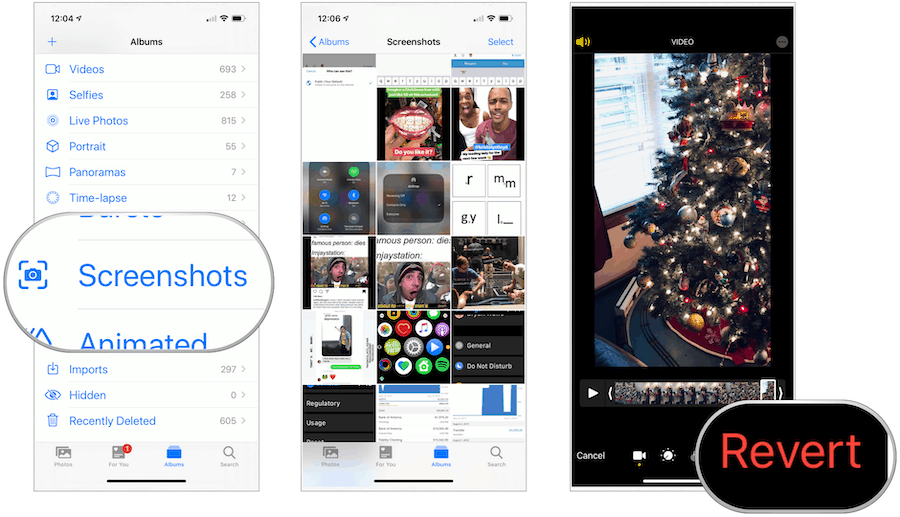 Aplicación de fotos en iOS 13