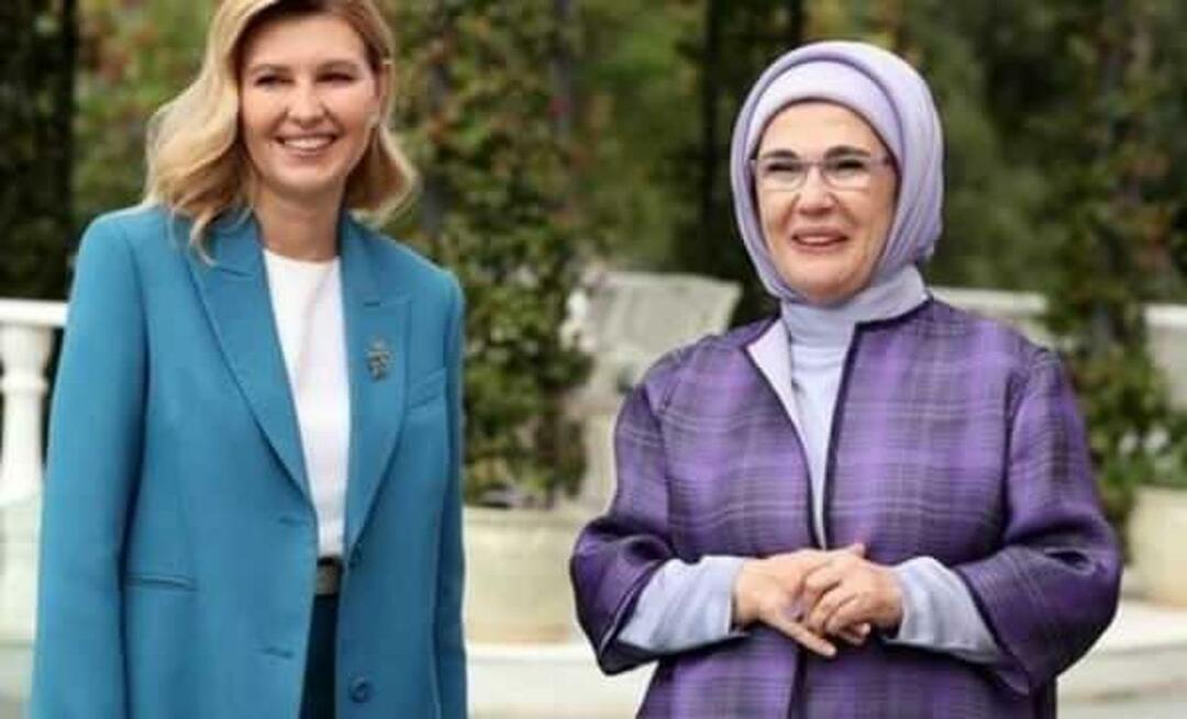 ¡Olena Zelenska está agradecida a la Primera Dama Erdoğan por lo que ha hecho por los huérfanos ucranianos!