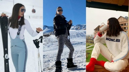 Combinaciones de vacaciones de invierno al estilo de Doctor Ela de las pantallas, Yasemin Özilhan
