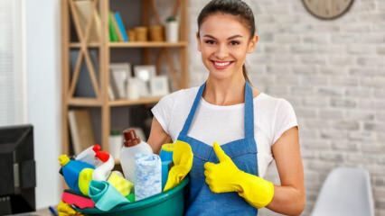 ¿Cómo hacer fácil la limpieza de la casa? Los trucos de la limpieza de la casa en Ramadán
