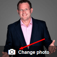cambiar linkedin en la función de foto de perfil
