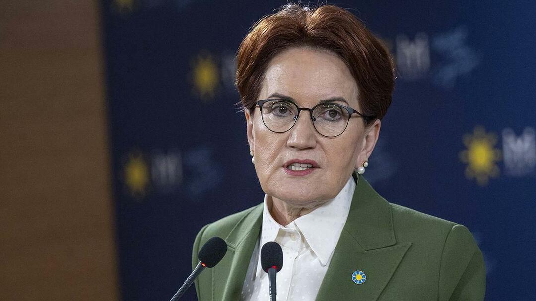  Meral Akşener, presidenta del partido İYİ