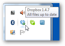 versión de Dropbox 
