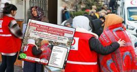 Un nuevo avance de la Media Luna Roja Turca: estableció una línea especial de WhatsApp para las víctimas del terremoto