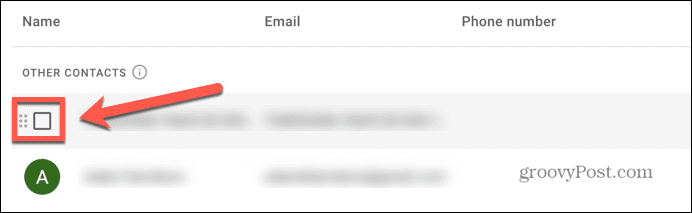 casilla de verificación de gmail