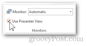 use la vista del presentador powerpoit 2013 2010 característica ampliar pantalla proyector monitor avanzado