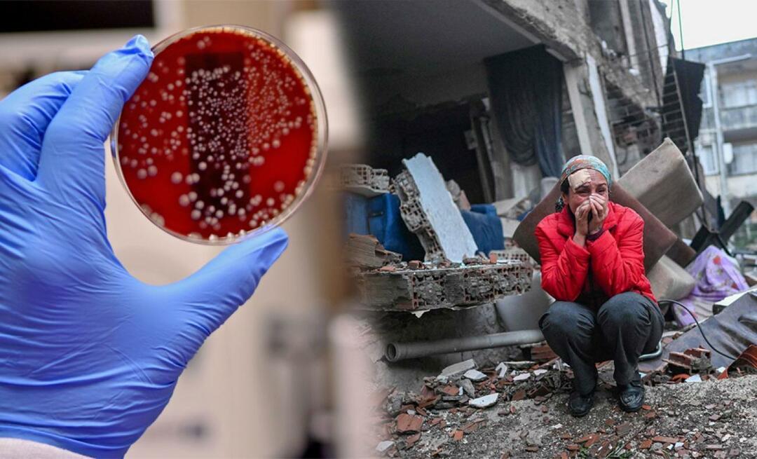 La medida 'prueba de heces' en Hatay, golpeada por el terremoto! ¿Qué es la prueba de heces y para qué sirve?