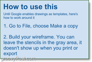 como hacer wireframes en google docs