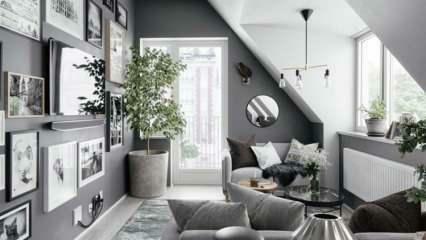 ¿Cómo se usa el color gris en la decoración del hogar?