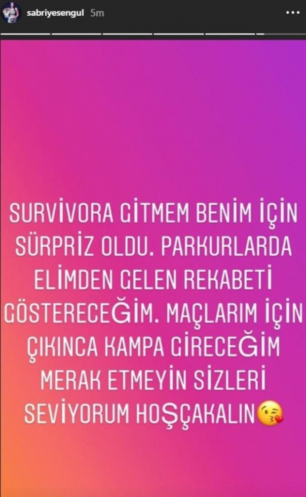 ¡Sabriye Şengül está en Survivor nuevamente!