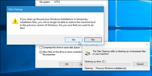 Actualización de noviembre de Windows 10: Recupere 20 GB de espacio en disco