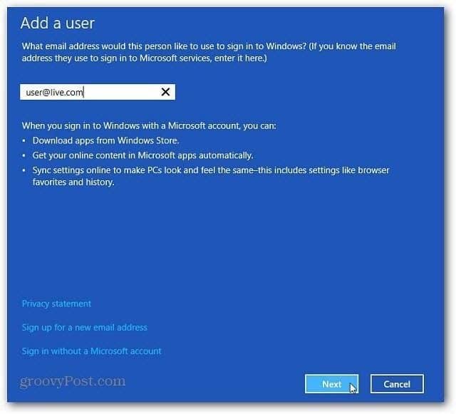 Cómo agregar y administrar nuevos usuarios en Windows 8