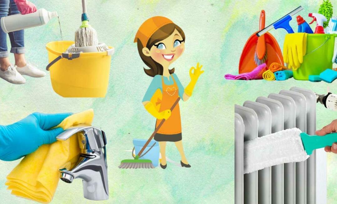 ¿Cómo hacer una limpieza de casa semestral? ¿Por dónde empezar la limpieza semestral?