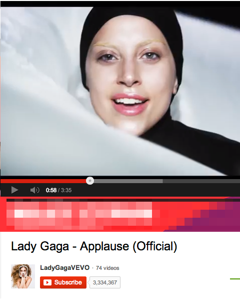 Lady Gaga - aplauso