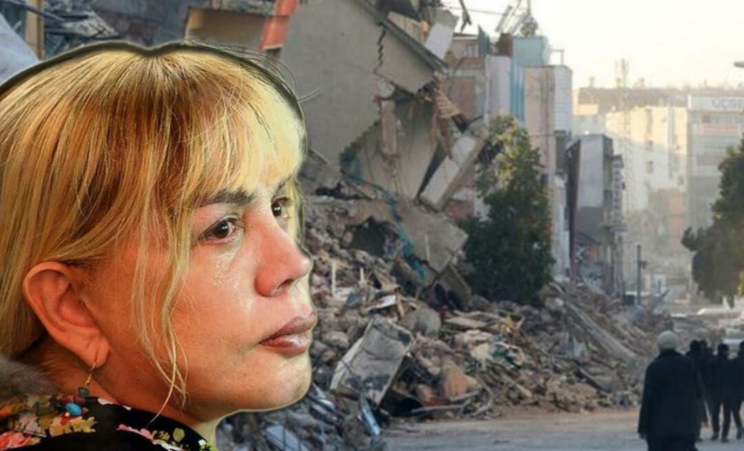 ¡Sezen Aksu está en la zona del terremoto! 