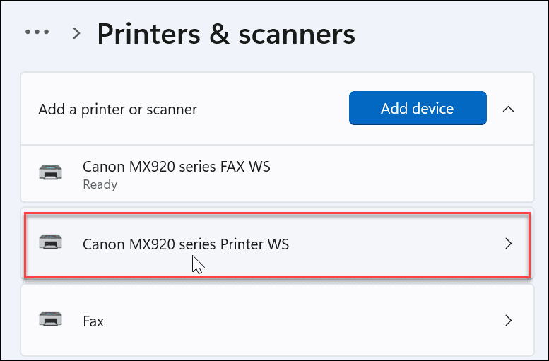 Cambiar el nombre de una impresora en Windows 11