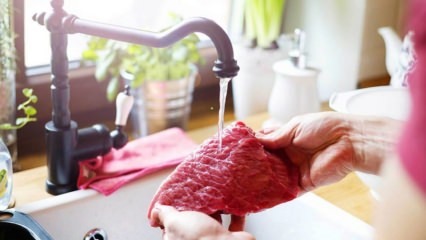 ¿Cómo se lava la carne? ¿La carne es salada? ¿Cómo se debe cocinar la carne?