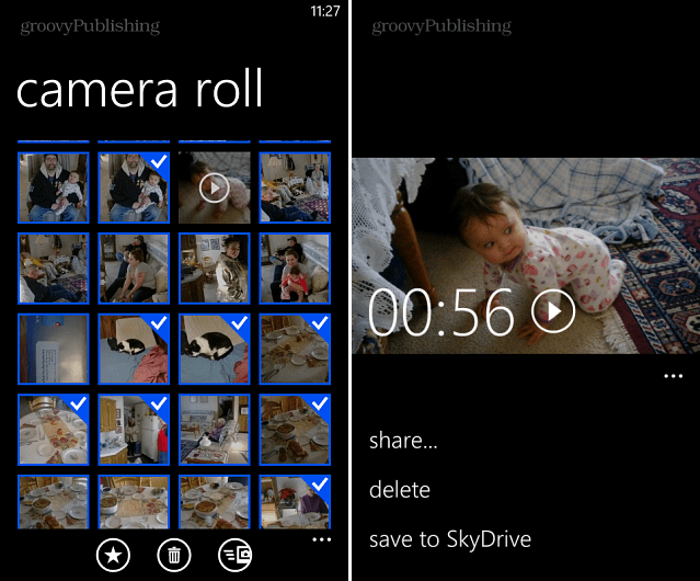 Windows Phone 8: carga de fotos y videos en SkyDrive
