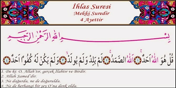 ¿Cuál es la virtud de 3 ihlas 1 Fatiha? ¡La recompensa de hatim con la sura de Ihlas! Preparación de malvavisco Ihlas