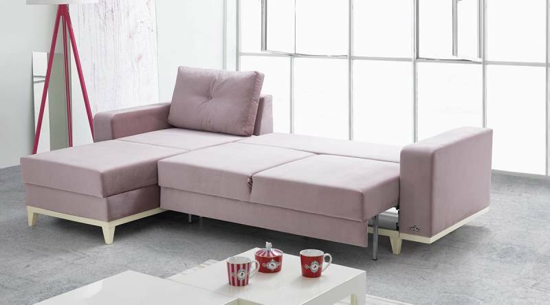 Modelos de sofás cama para casas de habitaciones estrechas