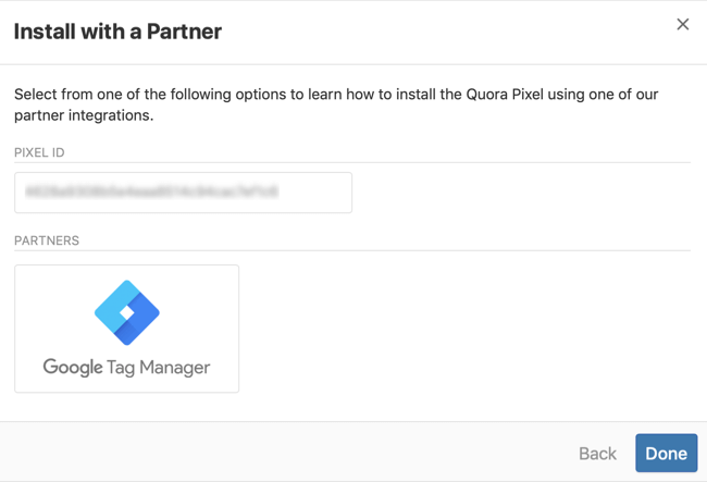 paso 3 de cómo instalar Quora pixel con Google Tag Manager