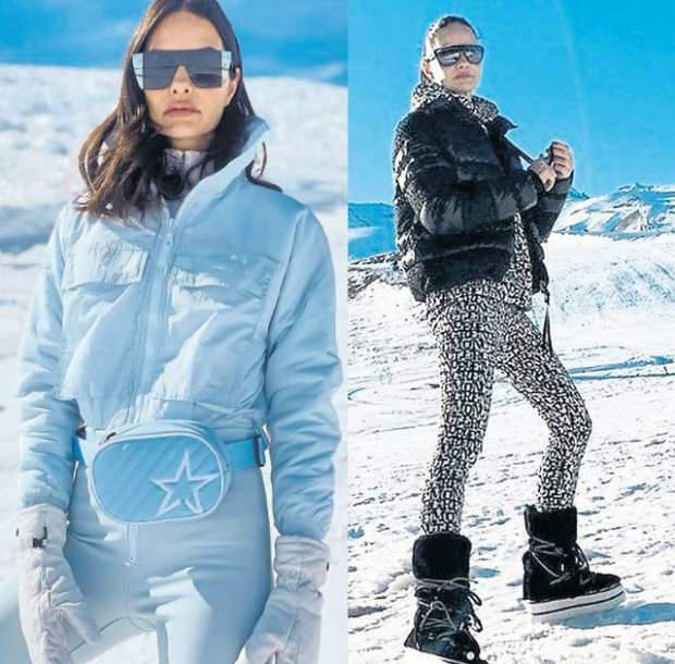 ¡El gasto de la temporada de nieve de la famosa actriz Yasemin Özilhan es asombroso!