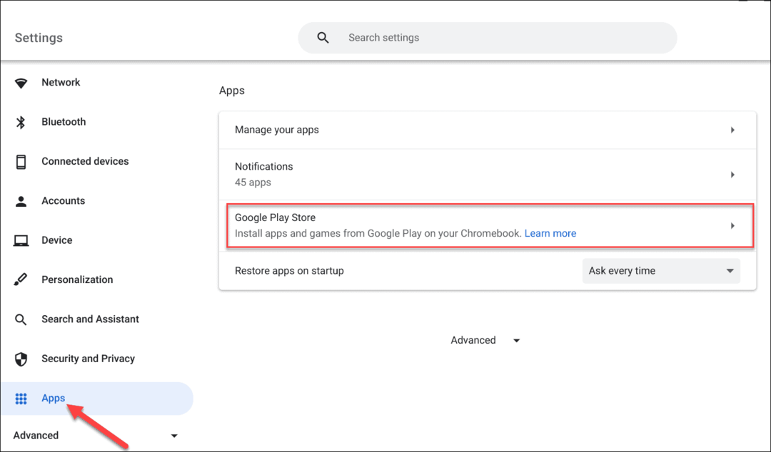 Cómo arreglar Google Play que no funciona en un Chromebook