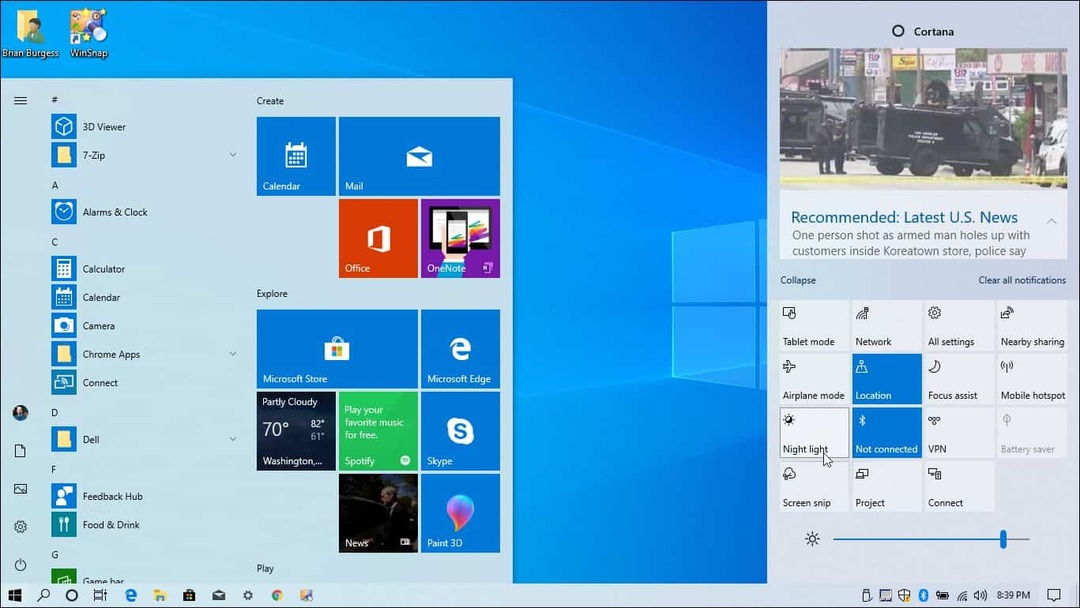 Cómo activar el nuevo tema ligero en Windows 10