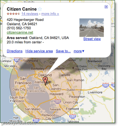 Cómo agregar su negocio a las áreas de servicio de Google Maps