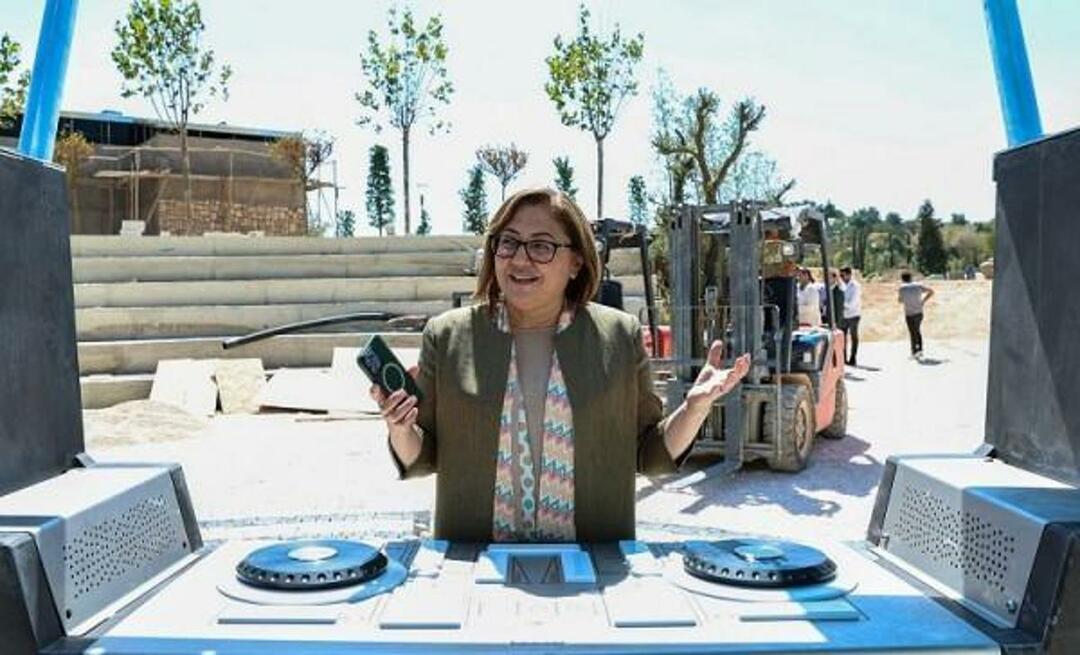 Fatma Şahin anunció así el nuevo Festival Park de Gaziantep: "Si quieres, puedes diseñarlo tú mismo..."