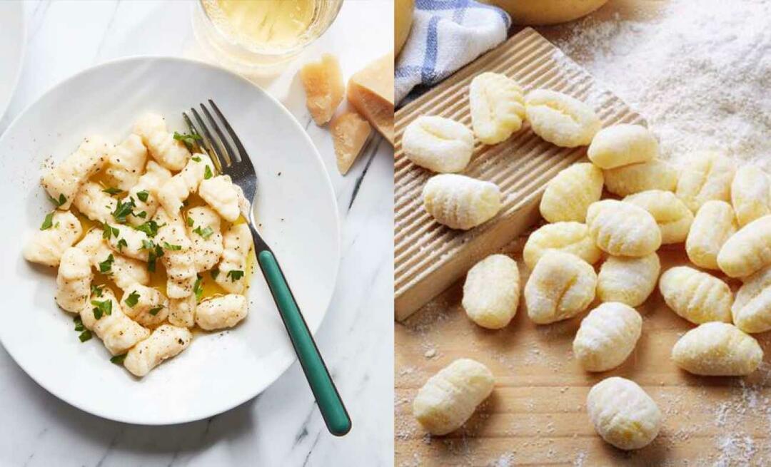 ¿Se pueden hacer ñoquis sin patatas? Aquí está el sabor de la cocina italiana, ñoquis