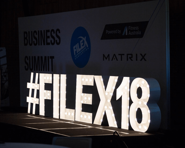 Cómo promocionar su evento en vivo en Facebook, ejemplo de un hashtag de evento en vivo en # filex18