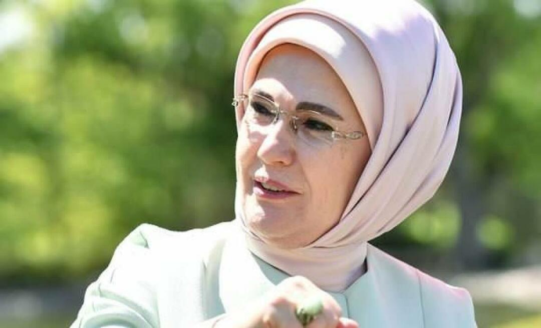 Compartiendo el 'Día Nacional de la Forestación' de Emine Erdoğan!