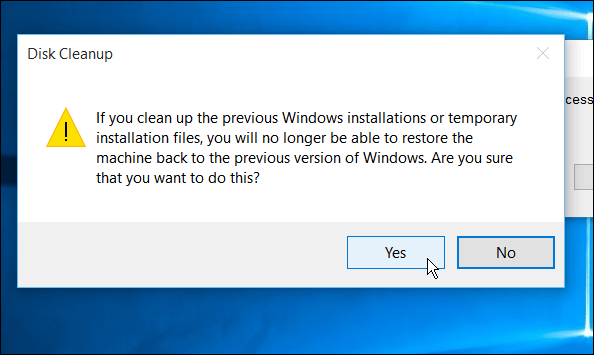 Actualización de Windows 10 posterior: recupere el espacio de su unidad