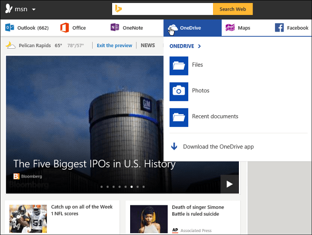 Microsoft lanza un nuevo MSN renovado para la vista previa