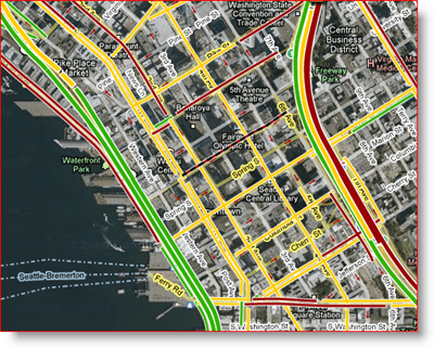 Google agrega condiciones de tráfico para arterias en Google Maps