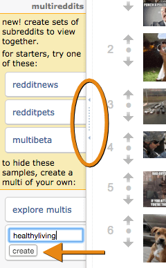 crear un multireddit