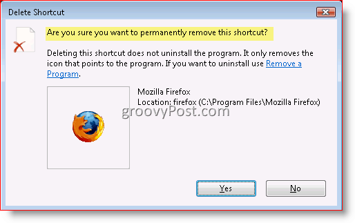 Cómo deshabilitar el cuadro de diálogo Eliminar confirmación para Windows 7, Vista y XP