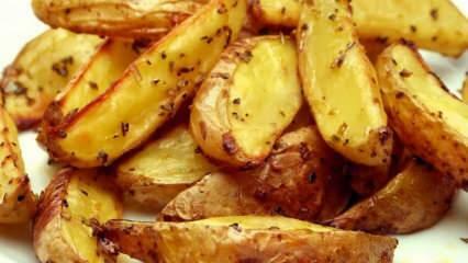 ¿Cómo hacer patatas picantes al horno? La receta de patata picante al horno más fácil.