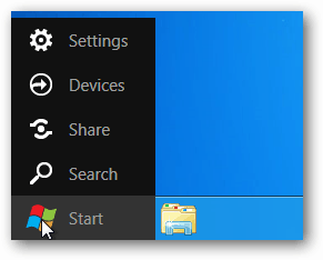 Menú de inicio de Windows 8 Metro UI Twaker