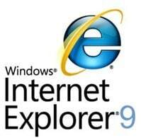 Logotipo de Internet Explorer 9