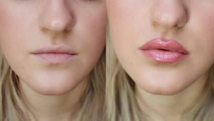 ¿Cómo hacer que los labios se llenen? El relleno labial natural más simple y efectivo