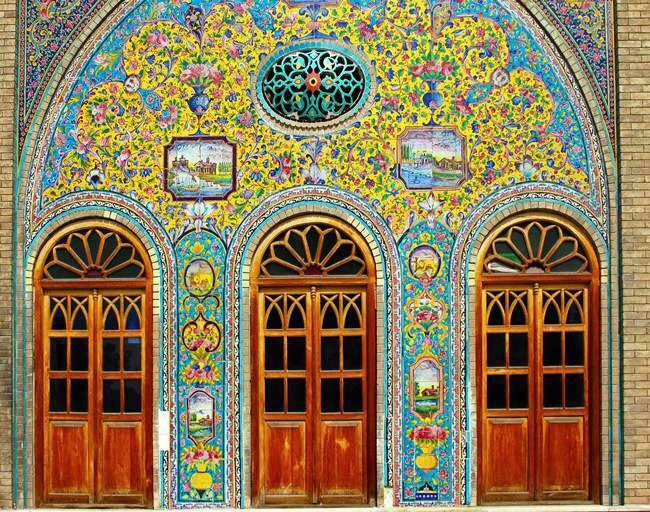 Escenas del Palacio de Golestan