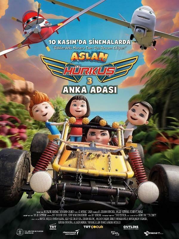 Cartel de la película Aslan Hürkuş 3 Isla Fénix