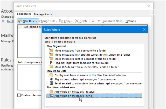 Cómo retrasar o programar mensajes en Outlook 2013 y 2016