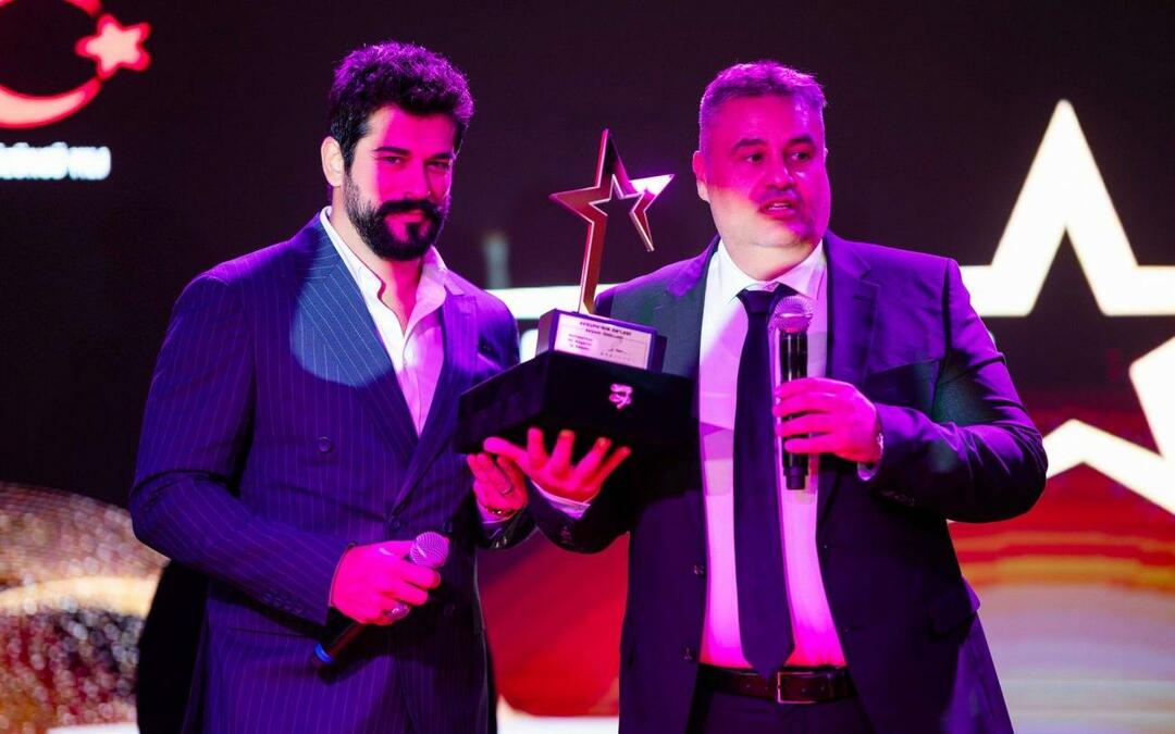 Premios al mejor logro de Europa Burak Özçivit