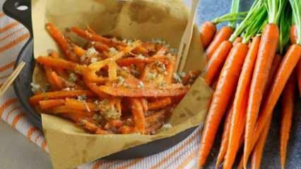 ¡Receta de zanahoria frita! ¿Cómo freír zanahorias? Zanahorias fritas con huevo y harina 