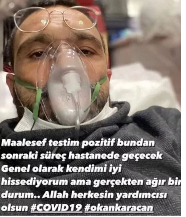 ¡Hay noticias de Okan Karacan, que contrajo el coronavirus! Llorando en el hospital ...