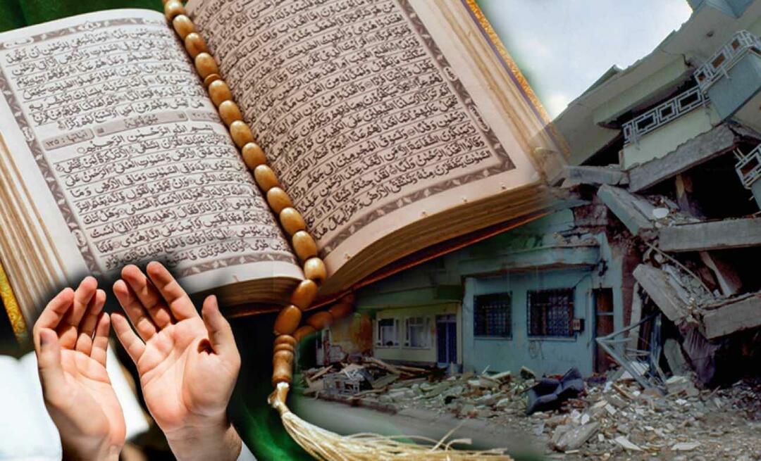 ¿Cuáles son los versículos sobre terremotos en el Corán? ¿Qué indica la frecuencia de los terremotos?